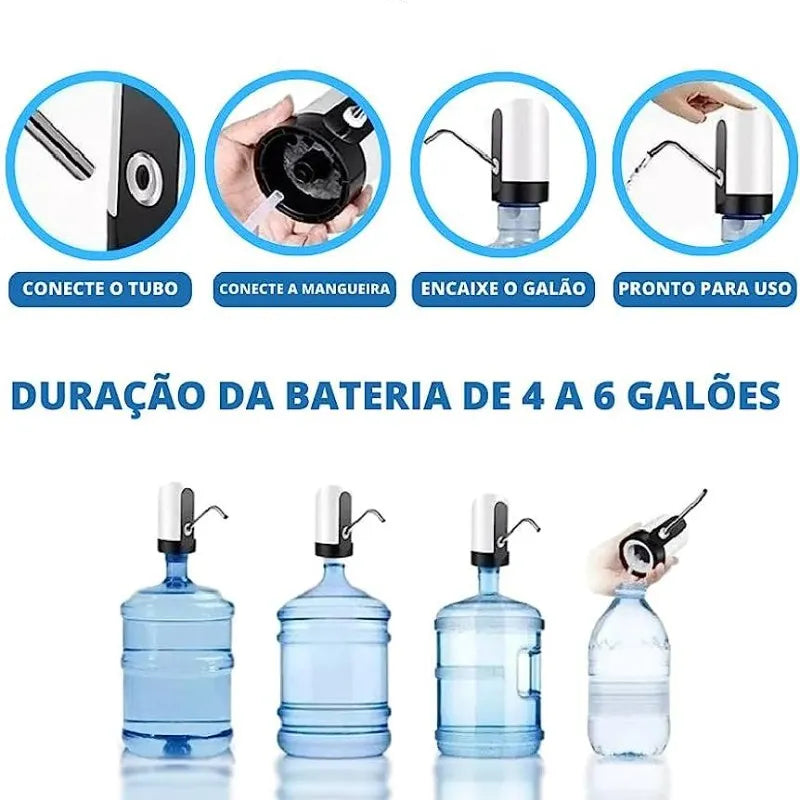 Bomba de Água Para Galões