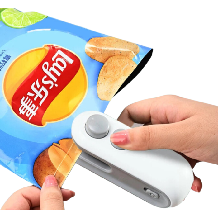 Mini Selador de Saco USB Térmico para Alimentos