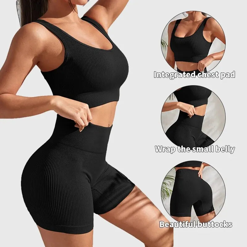 Conjunto Roupa para Treinos de Ioga e Academia