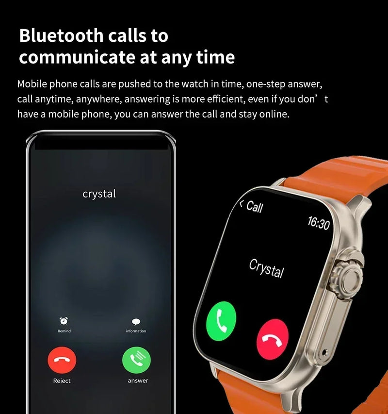 2024 T900 Ultra 2 Smart Watch Masculino 49mm: Tecnologia Avançada e Estilo Moderno