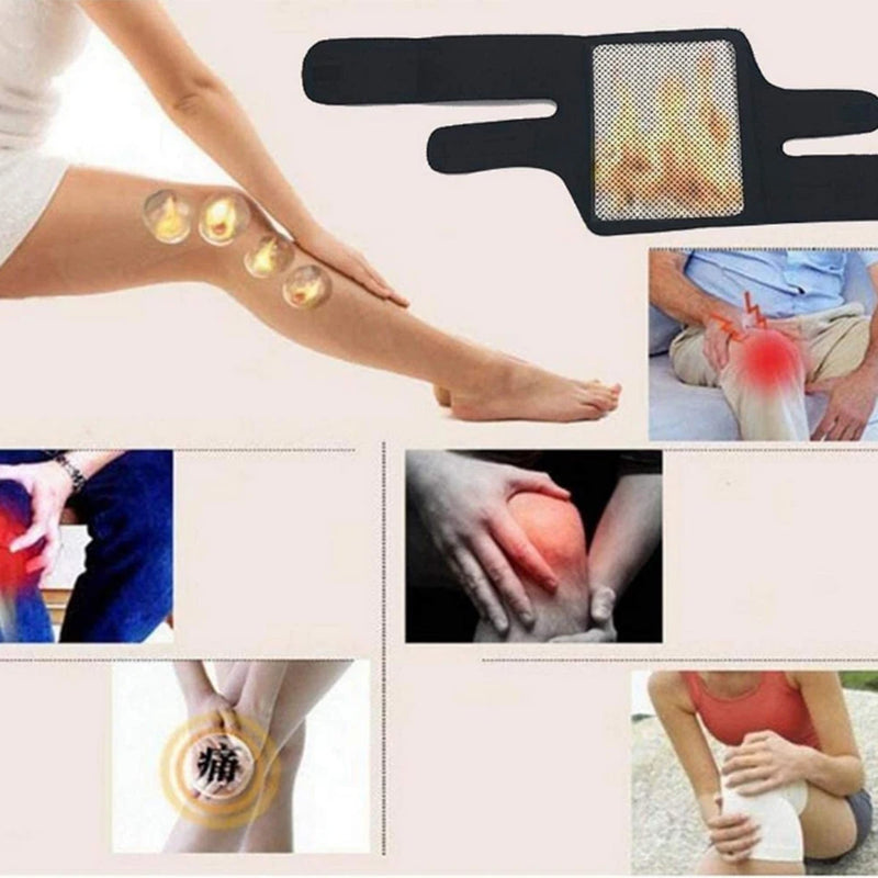 Joelheira de Suporte com Terapia Magnética e Turmalina