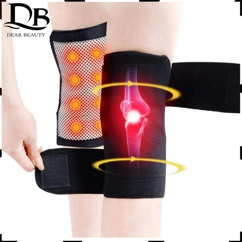 Joelheira de Suporte com Terapia Magnética e Turmalina