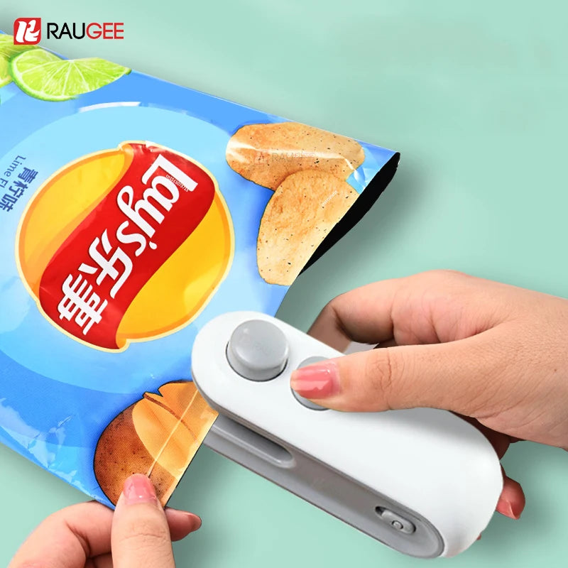 Mini Selador de Saco USB Térmico para Alimentos