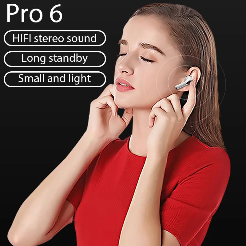 Original Air Pro 6 TWS Wireless Bluetooth Headset 5.3