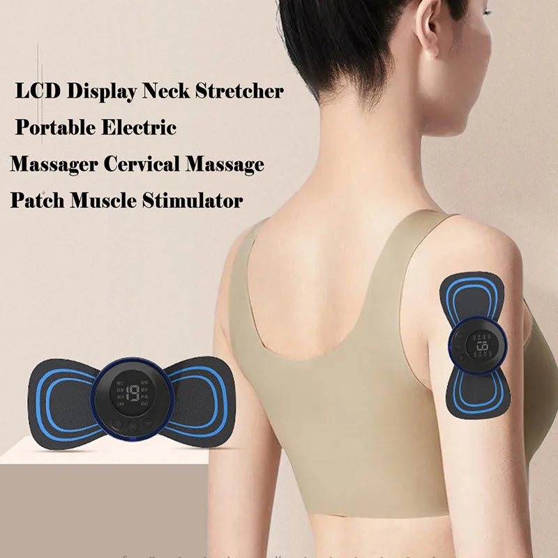 Massageador Elétrico Muscular - Relaxamento Imediato