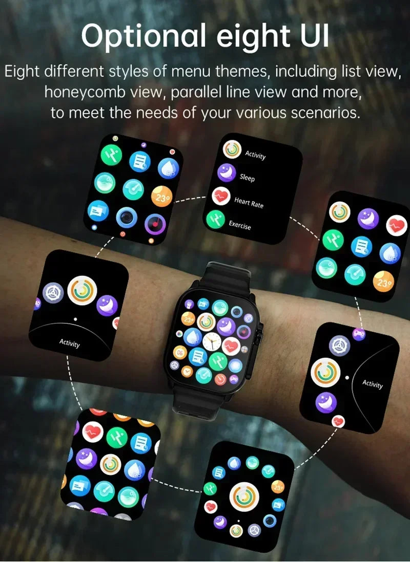 2024 T900 Ultra 2 Smart Watch Masculino 49mm: Tecnologia Avançada e Estilo Moderno